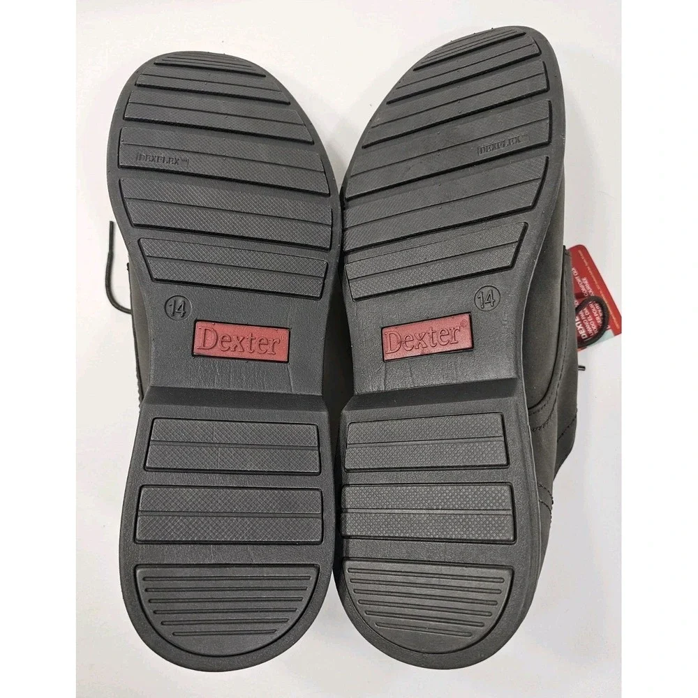 Dexter Comfort Memory Foam Shoes Mens Size 14 Grey Dextech Chad Business Oxford‎